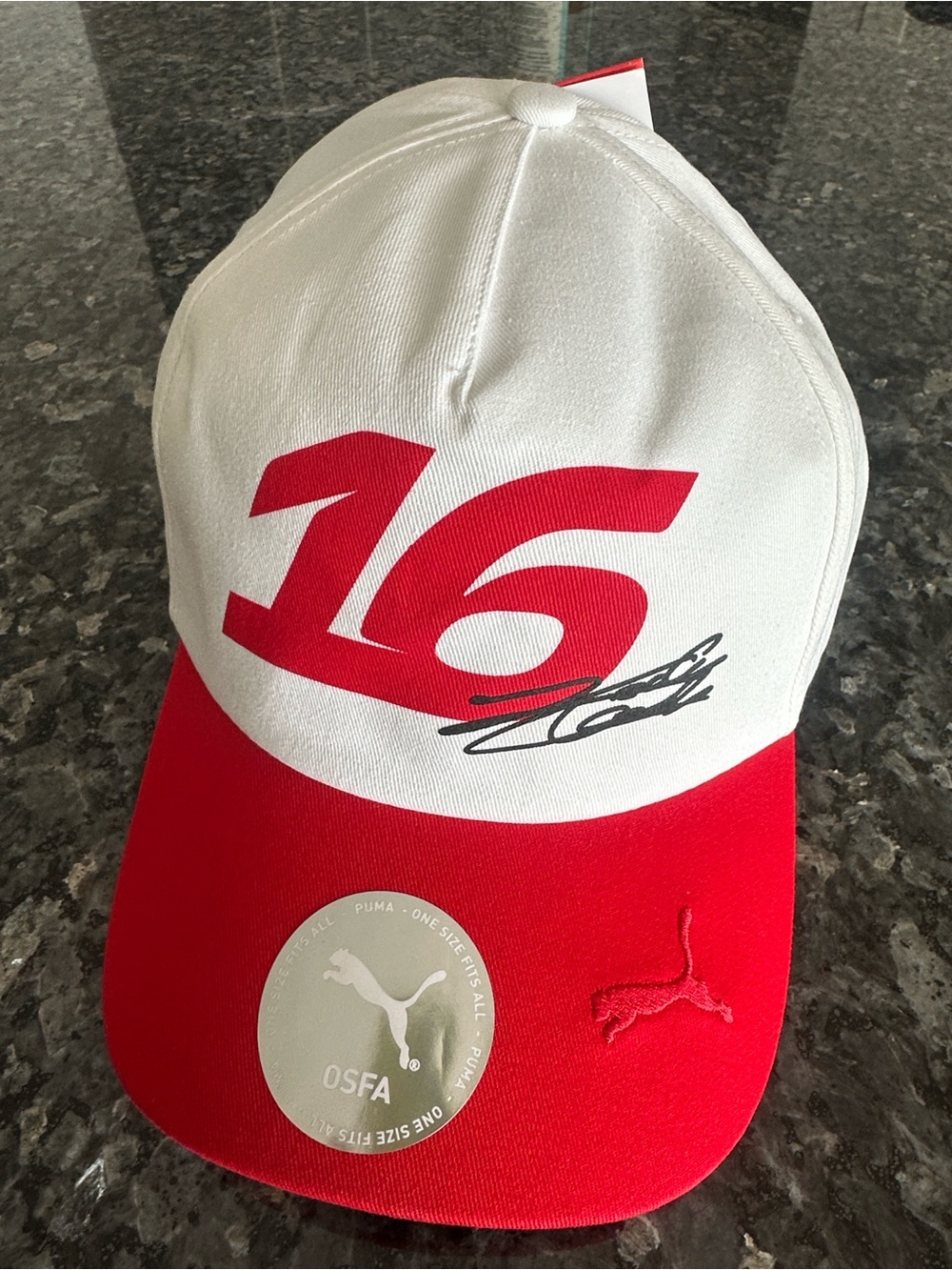 Scuderia Ferrari F1
PUMA Charles Leclerc Graphic Cap